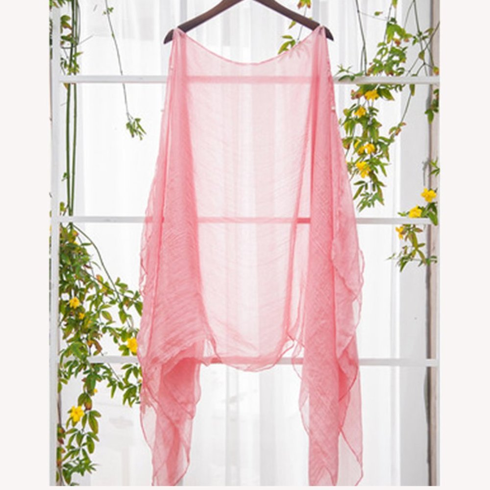NEW Soft Pink Floaty Beach Cover-Up